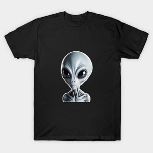 Grey Alien T-Shirt